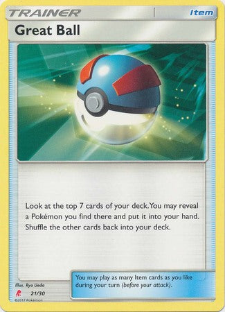 Great Ball (21/30) [Sun & Moon: Trainer Kit - Lycanroc] - Card Brawlers | Quebec | Canada | Yu-Gi-Oh!