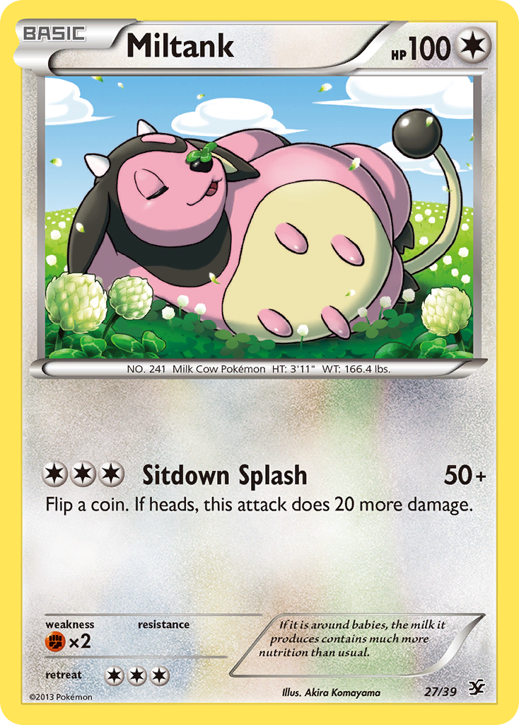 Miltank (27/39) [XY: Kalos Starter Set] - Card Brawlers | Quebec | Canada | Yu-Gi-Oh!