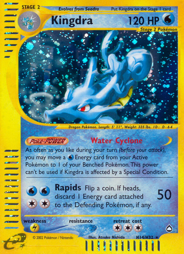 Kingdra (H14/H32) [Aquapolis] - Card Brawlers | Quebec | Canada | Yu-Gi-Oh!