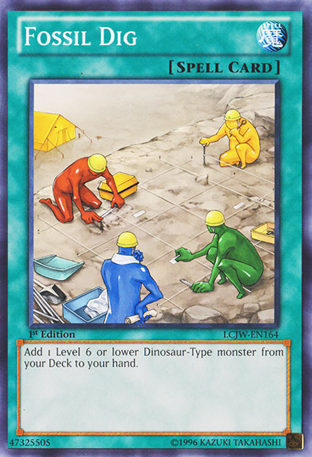 Fossil Dig [LCJW-EN164] Common - Card Brawlers | Quebec | Canada | Yu-Gi-Oh!