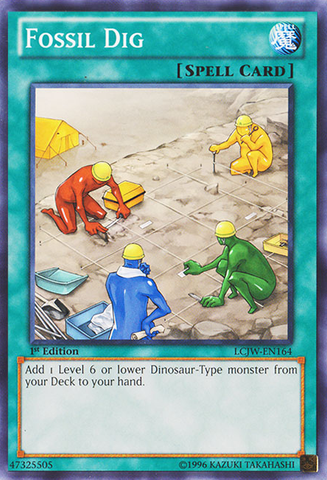 Fossil Dig [LCJW-EN164] Common - Card Brawlers | Quebec | Canada | Yu-Gi-Oh!