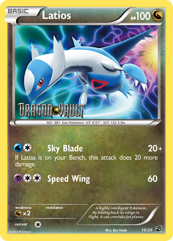 Latios (10/20) (Blister Exclusive) [Black & White: Dragon Vault] - Card Brawlers | Quebec | Canada | Yu-Gi-Oh!