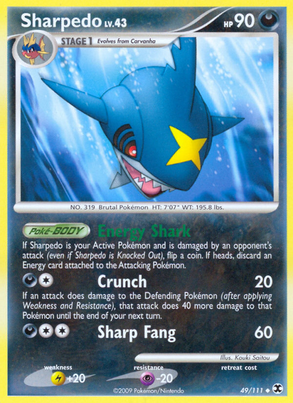 Sharpedo (49/111) [Platinum: Rising Rivals] - Card Brawlers | Quebec | Canada | Yu-Gi-Oh!