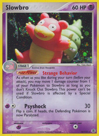 Slowbro (14/112) [EX: FireRed & LeafGreen] - Card Brawlers | Quebec | Canada | Yu-Gi-Oh!
