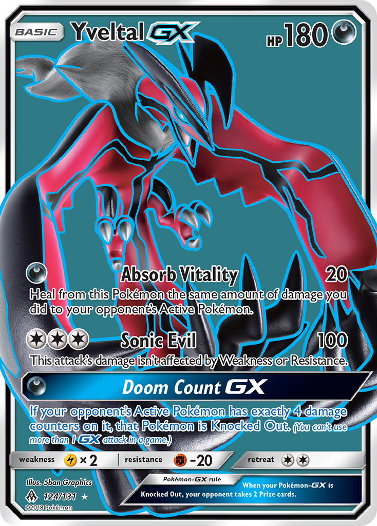 Yveltal GX (124/131) [Sun & Moon: Forbidden Light] - Card Brawlers | Quebec | Canada | Yu-Gi-Oh!