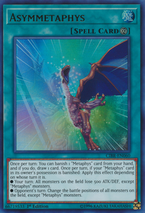 Asymmetaphys [CIBR-EN060] Ultra Rare - Yu-Gi-Oh! - Card Brawlers | Quebec | Canada |