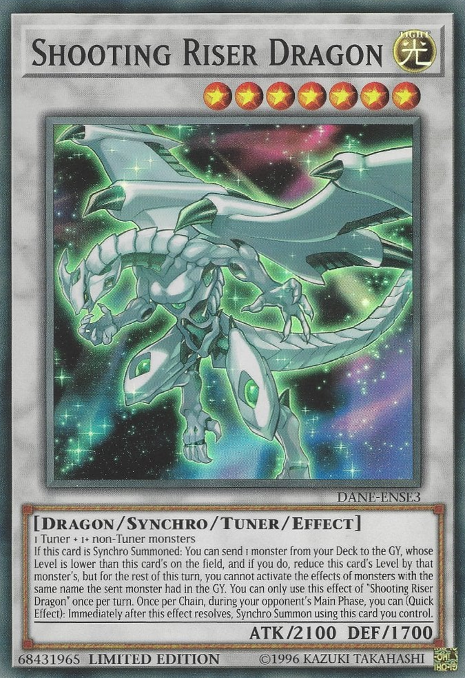 Shooting Riser Dragon [DANE-ENSE3] Super Rare - Card Brawlers | Quebec | Canada | Yu-Gi-Oh!