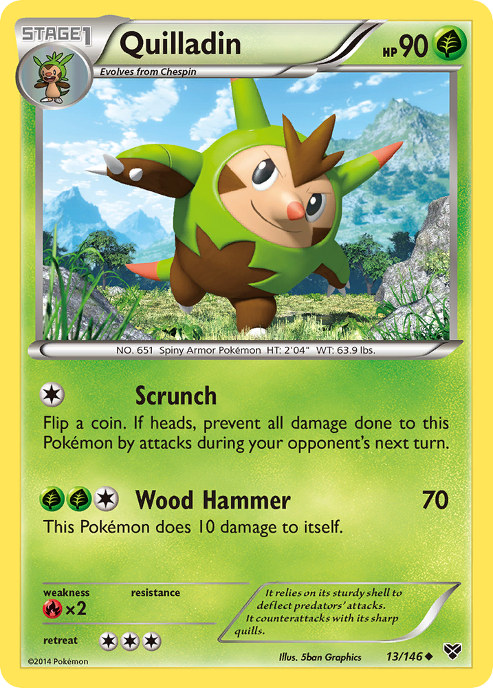 Quilladin (13/146) [XY: Base Set] - Card Brawlers | Quebec | Canada | Yu-Gi-Oh!