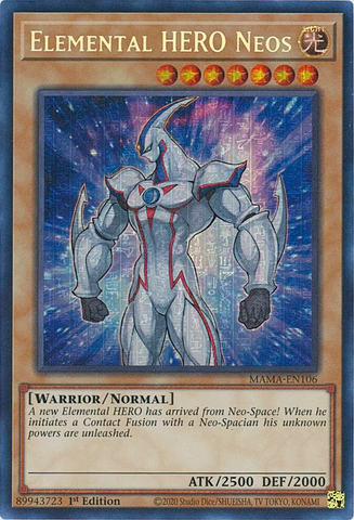 Elemental HERO Neos [MAMA-EN106] Ultra Pharaoh's Rare - Card Brawlers | Quebec | Canada | Yu-Gi-Oh!