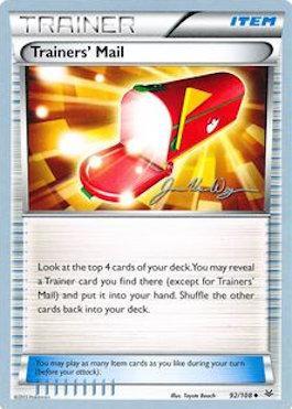 Trainers' Mail (92/108) (HonorStoise - Jacob Van Wagner) [World Championships 2015] - Card Brawlers | Quebec | Canada | Yu-Gi-Oh!