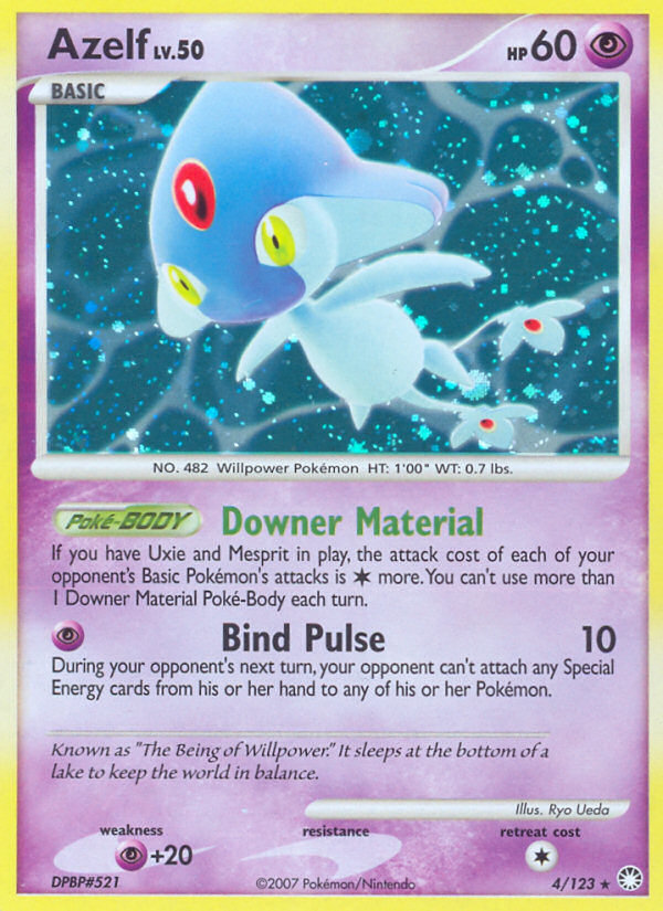 Azelf (4/123) [Diamond & Pearl: Mysterious Treasures] - Card Brawlers | Quebec | Canada | Yu-Gi-Oh!