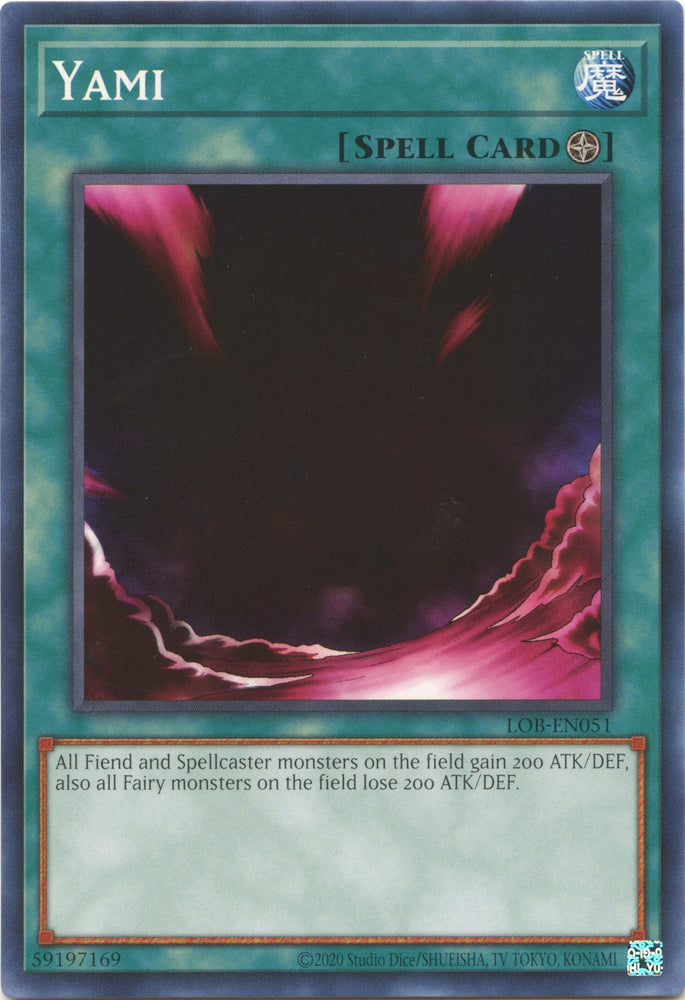 Yami (25th Anniversary) [LOB-EN051] Common - Card Brawlers | Quebec | Canada | Yu-Gi-Oh!