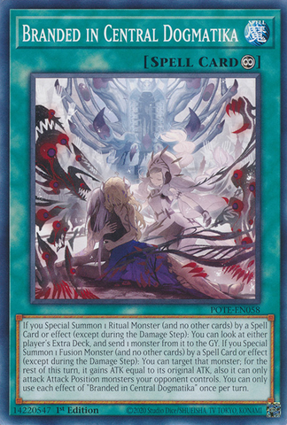 Branded in Central Dogmatika [POTE-EN058] Common - Card Brawlers | Quebec | Canada | Yu-Gi-Oh!