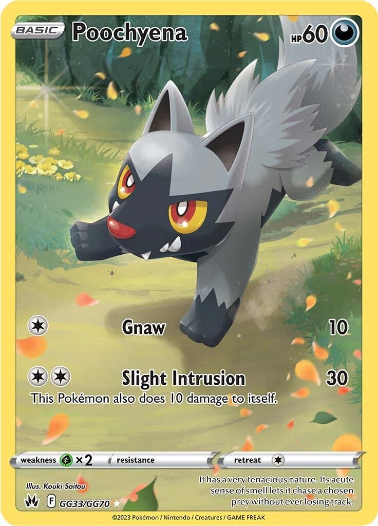 Poochyena (GG33/GG70) [Sword & Shield: Crown Zenith] - Card Brawlers | Quebec | Canada | Yu-Gi-Oh!
