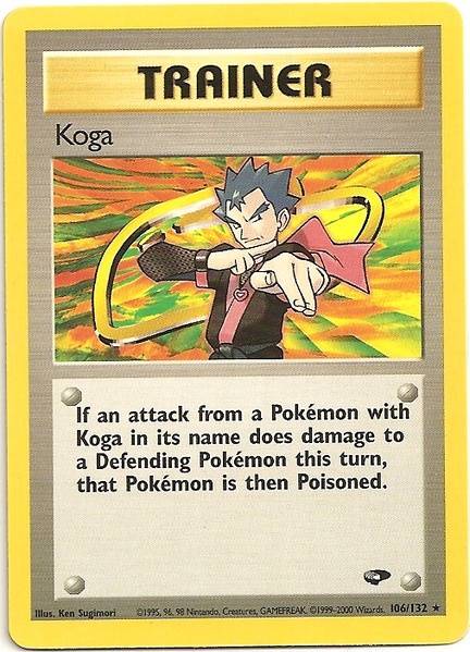 Koga (106/132) [Gym Challenge Unlimited] - Card Brawlers | Quebec | Canada | Yu-Gi-Oh!