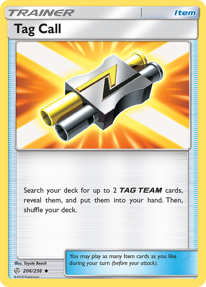 Tag Call (206/236) [Sun & Moon: Cosmic Eclipse] - Card Brawlers | Quebec | Canada | Yu-Gi-Oh!