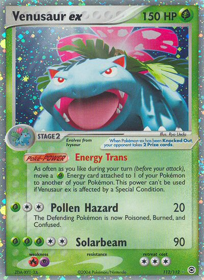 Venusaur ex (112/112) [EX: FireRed & LeafGreen] - Card Brawlers | Quebec | Canada | Yu-Gi-Oh!