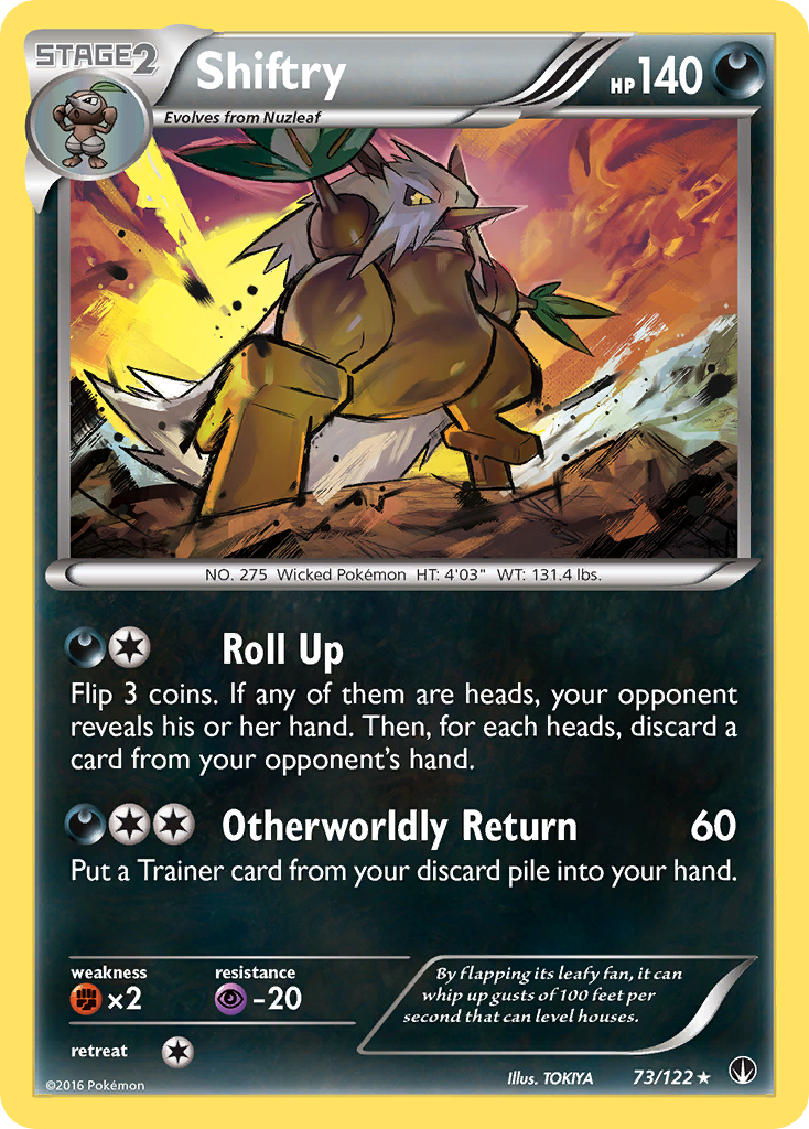 Shiftry (73/122) [XY: BREAKpoint] - Card Brawlers | Quebec | Canada | Yu-Gi-Oh!