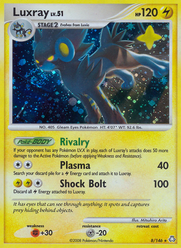 Luxray (8/146) [Diamond & Pearl: Legends Awakened] - Card Brawlers | Quebec | Canada | Yu-Gi-Oh!