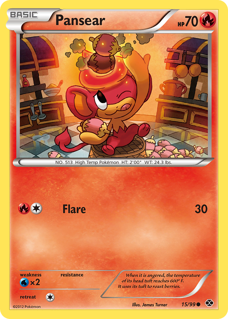 Pansear (15/99) [Black & White: Next Destinies] - Card Brawlers | Quebec | Canada | Yu-Gi-Oh!