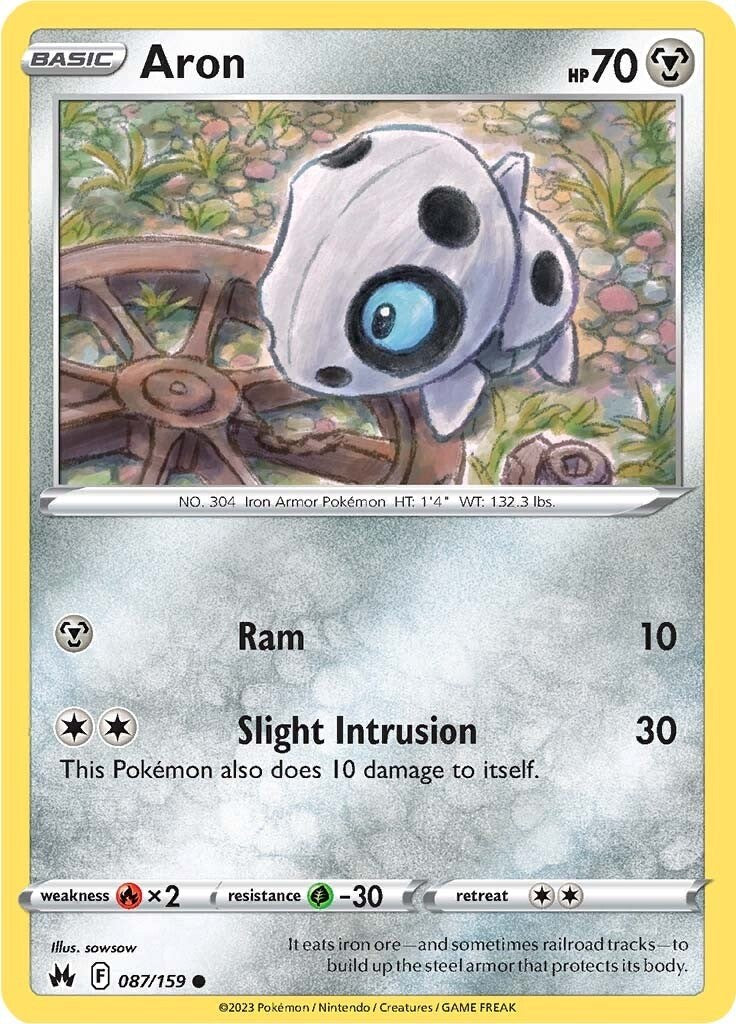 Aron (087/159) [Sword & Shield: Crown Zenith] - Card Brawlers | Quebec | Canada | Yu-Gi-Oh!