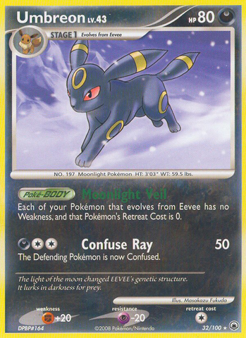 Umbreon (32/100) [Diamond & Pearl: Majestic Dawn] - Card Brawlers | Quebec | Canada | Yu-Gi-Oh!