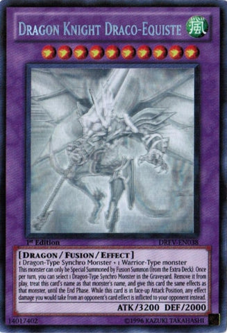 Dragon Knight Draco-Equiste [DREV-EN038] Ghost Rare - Card Brawlers | Quebec | Canada | Yu-Gi-Oh!