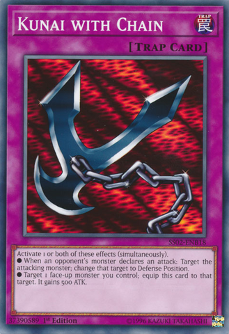 Kunai with Chain [SS02-ENB18] Common - Yu-Gi-Oh! - Card Brawlers | Quebec | Canada |