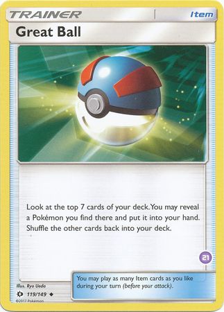 Great Ball (119/149) (Deck Exclusive #21) [Sun & Moon: Trainer Kit - Alolan Sandslash] - Card Brawlers | Quebec | Canada | Yu-Gi-Oh!