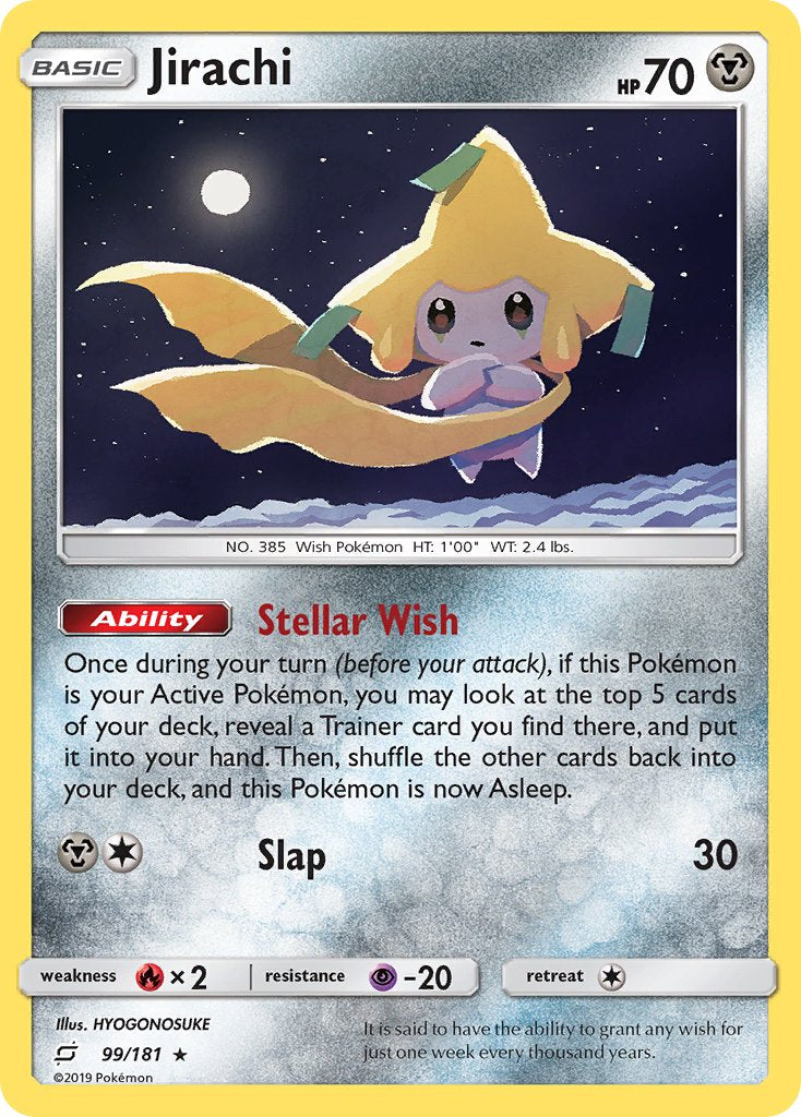 Jirachi (99/181) (Theme Deck Exclusive) [Sun & Moon: Team Up] - Card Brawlers | Quebec | Canada | Yu-Gi-Oh!
