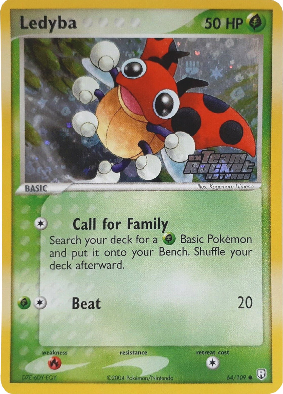 Ledyba (64/109) (Stamped) [EX: Team Rocket Returns] - Card Brawlers | Quebec | Canada | Yu-Gi-Oh!