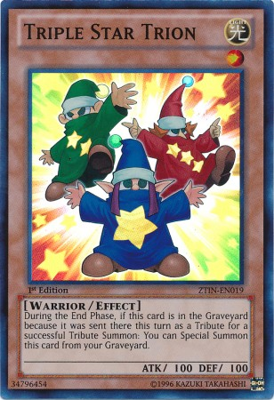 Triple Star Trion [ZTIN-EN019] Super Rare - Yu-Gi-Oh! - Card Brawlers | Quebec | Canada |