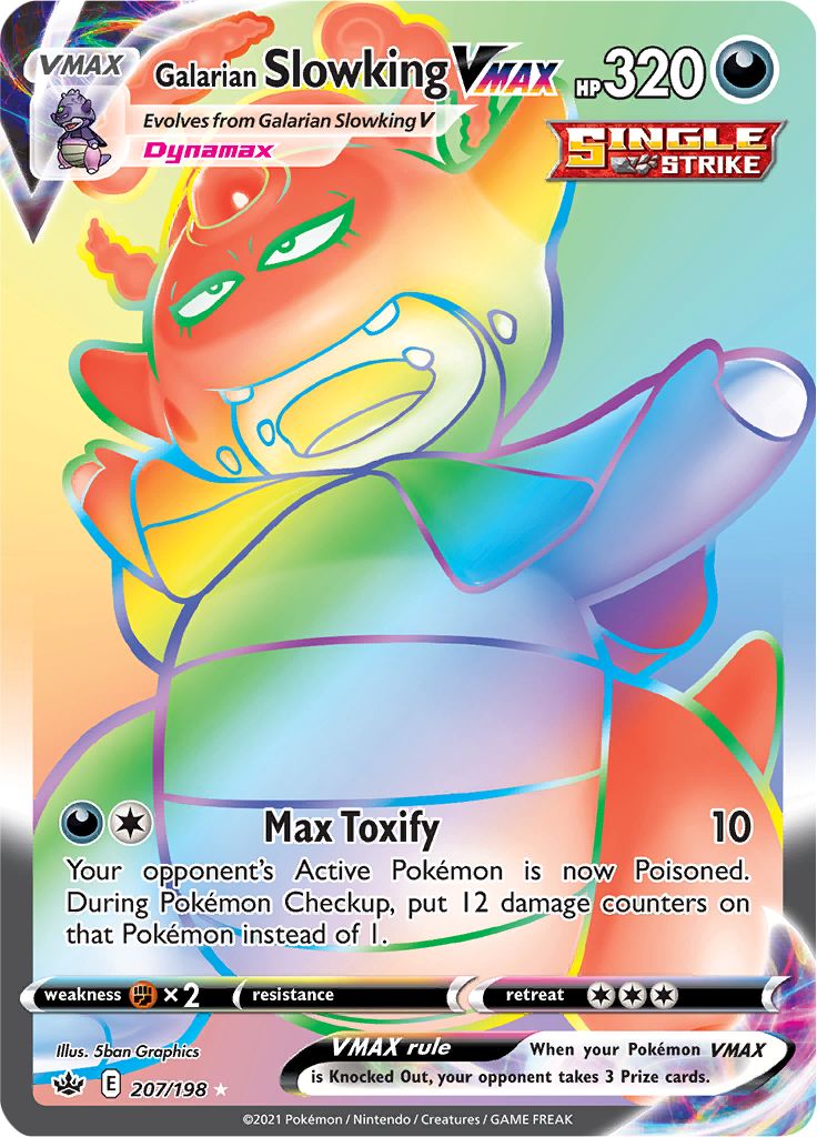 Galarian Slowking VMAX (207/198) [Sword & Shield: Chilling Reign] - Card Brawlers | Quebec | Canada | Yu-Gi-Oh!