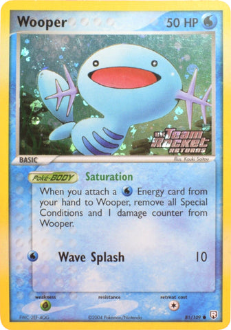 Wooper (81/109) (Stamped) [EX: Team Rocket Returns] - Card Brawlers | Quebec | Canada | Yu-Gi-Oh!