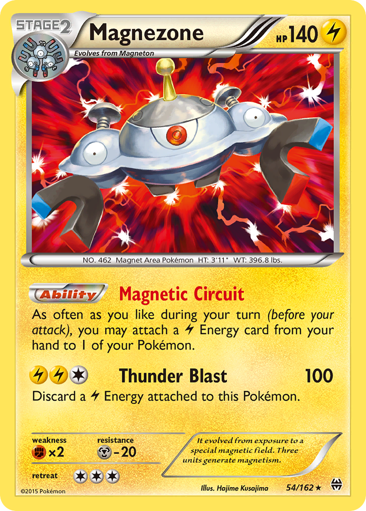 Magnezone (54/162) [XY: BREAKthrough] - Card Brawlers | Quebec | Canada | Yu-Gi-Oh!