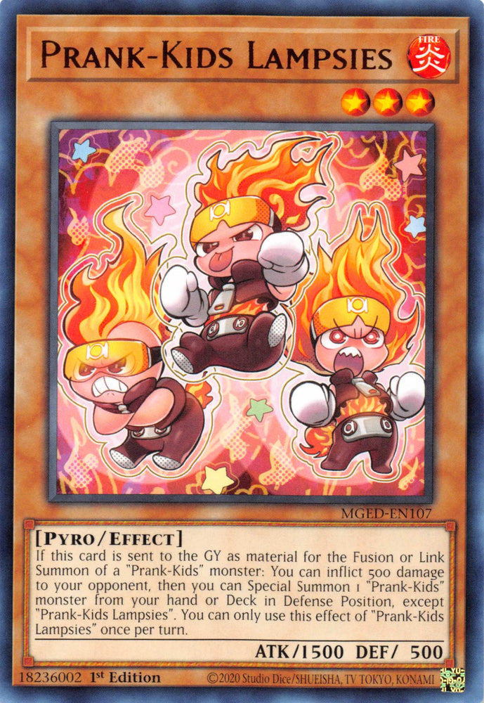 Prank-Kids Lampsies [MGED-EN107] Rare - Card Brawlers | Quebec | Canada | Yu-Gi-Oh!