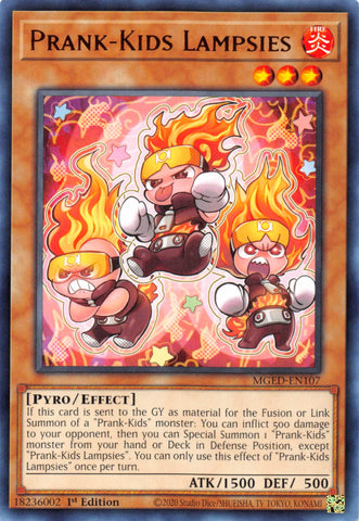 Prank-Kids Lampsies [MGED-EN107] Rare - Card Brawlers | Quebec | Canada | Yu-Gi-Oh!