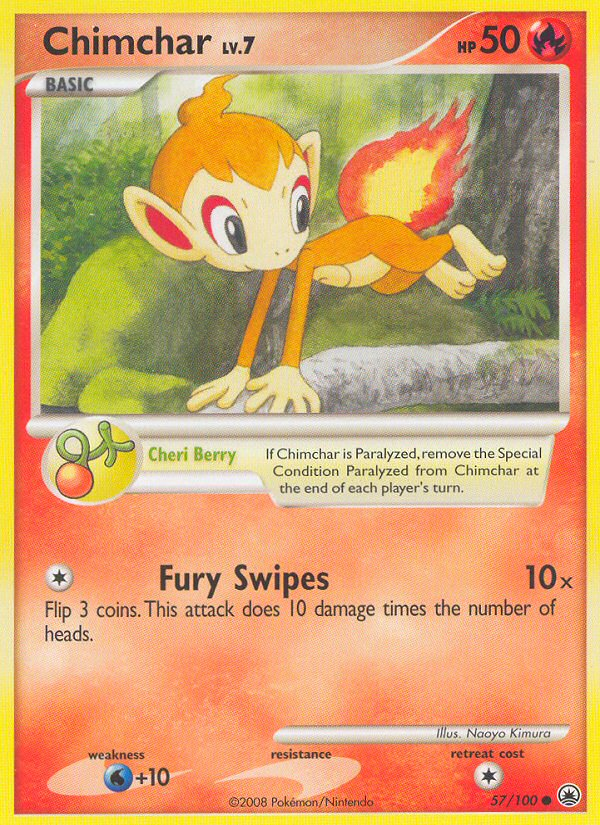 Chimchar (57/100) [Diamond & Pearl: Majestic Dawn] - Card Brawlers | Quebec | Canada | Yu-Gi-Oh!