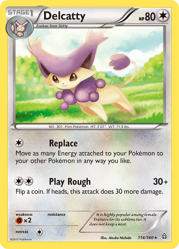 Delcatty (114/160) [XY: Primal Clash] - Card Brawlers | Quebec | Canada | Yu-Gi-Oh!