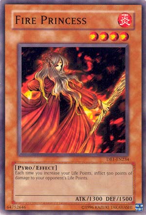 Fire Princess [DB1-EN234] Common - Card Brawlers | Quebec | Canada | Yu-Gi-Oh!