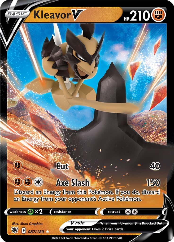 Kleavor V (087/189) [Sword & Shield: Astral Radiance] - Card Brawlers | Quebec | Canada | Yu-Gi-Oh!