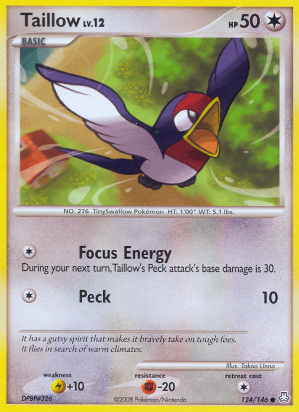 Taillow (124/146) [Diamond & Pearl: Legends Awakened] - Card Brawlers | Quebec | Canada | Yu-Gi-Oh!