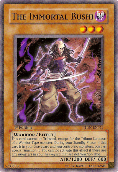 The Immortal Bushi [PTDN-EN029] Common - Card Brawlers | Quebec | Canada | Yu-Gi-Oh!