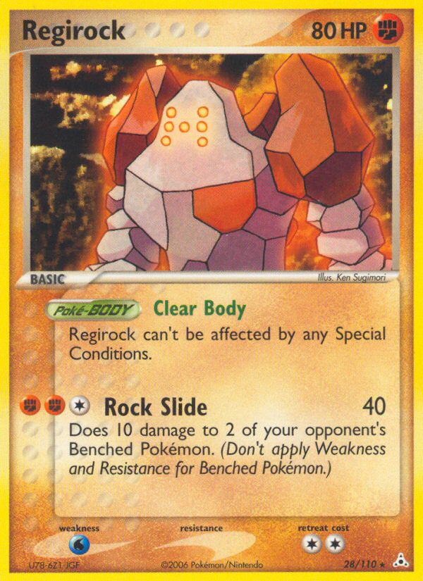 Regirock (28/110) [EX: Holon Phantoms] - Card Brawlers | Quebec | Canada | Yu-Gi-Oh!