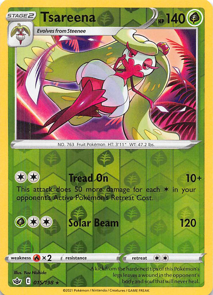 Tsareena (015/198) [Sword & Shield: Chilling Reign] - Card Brawlers | Quebec | Canada | Yu-Gi-Oh!