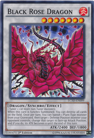 Black Rose Dragon [LC5D-EN099] Common - Card Brawlers | Quebec | Canada | Yu-Gi-Oh!