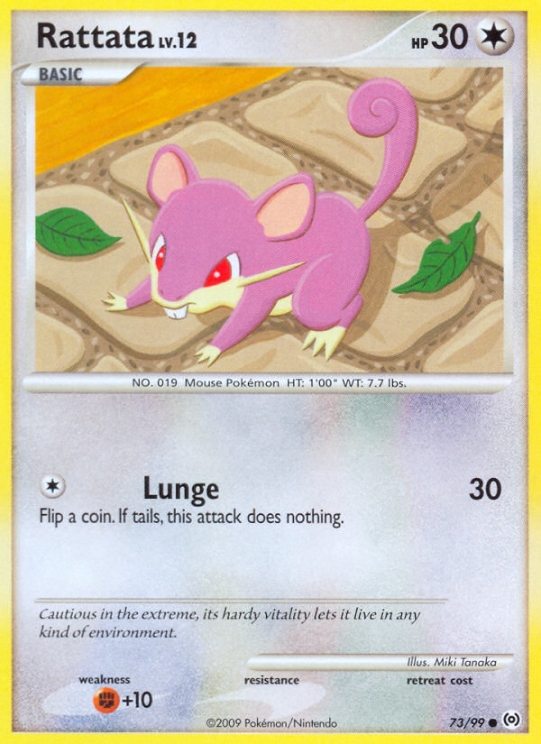 Rattata (73/99) [Platinum: Arceus] - Card Brawlers | Quebec | Canada | Yu-Gi-Oh!
