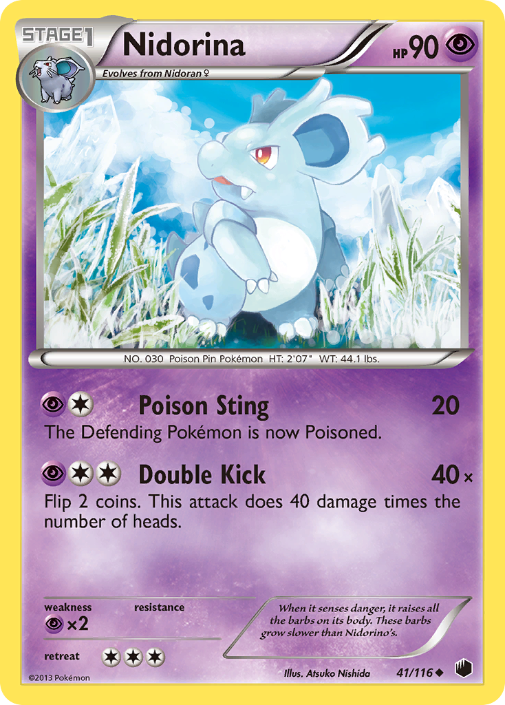 Nidorina (41/116) [Black & White: Plasma Freeze] - Card Brawlers | Quebec | Canada | Yu-Gi-Oh!