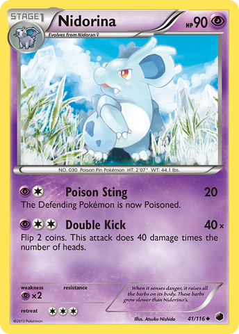 Nidorina (41/116) [Black & White: Plasma Freeze] - Card Brawlers | Quebec | Canada | Yu-Gi-Oh!