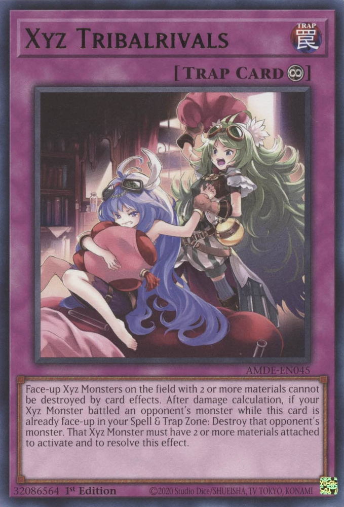 Xyz Tribalrivals [AMDE-EN045] Rare - Card Brawlers | Quebec | Canada | Yu-Gi-Oh!